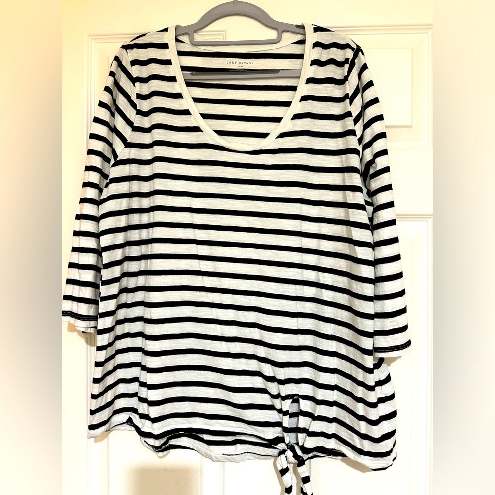 Lane Bryant striped top